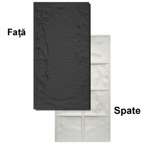 Set 3 × Panou Decorativ 3D Naimeed D5751 - Design Elegant - 1200×600×50mm - Negru [2]
