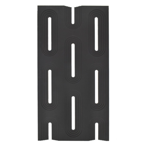 Set 4 × Panou Decorativ 3D Naimeed D5765 - Design Elegant - 1200×600×30mm - Negru [4]