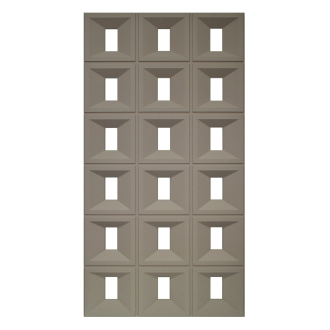 Set 4 × Panou Decorativ 3D Naimeed D5769 - Design Elegant - 1200×600×30mm - Maro [4]
