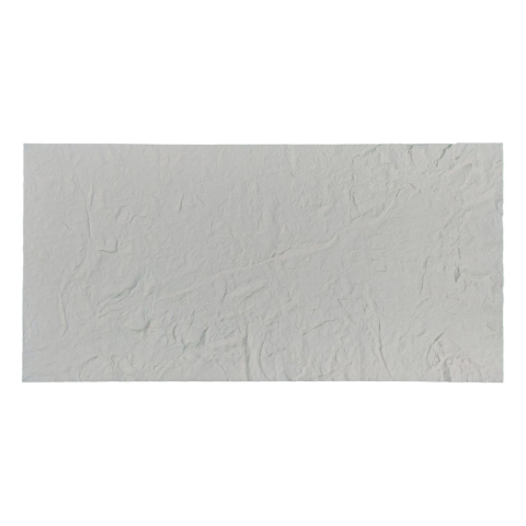 Set 4 panouri decorative flexibile din praf de piatra D7316, ignifuge, strat ceramic UV, 1200x600x2 mm, Alb [1]