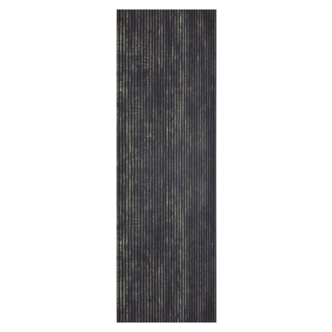 Set 5 panouri decorative, lamelar, polimer rigid, D5468, 270x30x0.5cm, Negru [1]