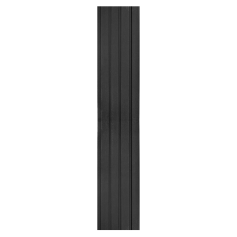 Set 5 panouri decorative, lamelar, polimer rigid, D5470, 270x16x1cm, Negru [1]