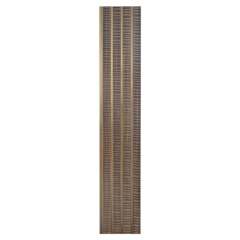 Set 5 panouri decorative, lamelar, polimer rigid, D5473, 270x16x1cm, Maro/Auriu [1]