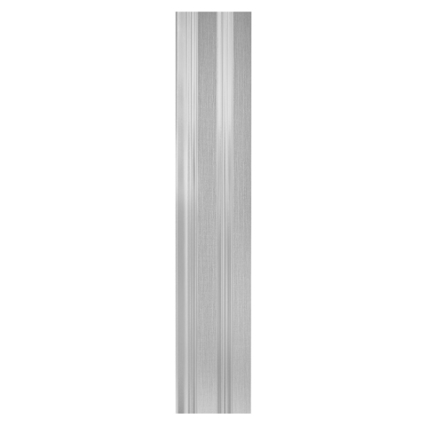 Set 5 panouri decorative, lamelar, polimer rigid, D5492, 270x12x1cm, Argintiu [1]