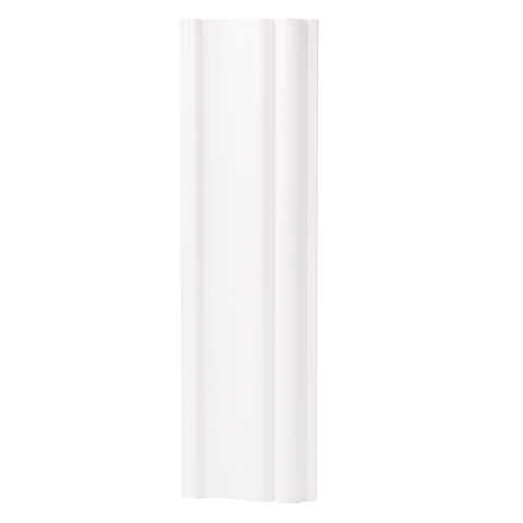 Set 5 buc - Plinte decorative din polimer rigid, D6698, Alb, 2300 x 85 x 25 mm/bucată, total 11,5 ml [1]