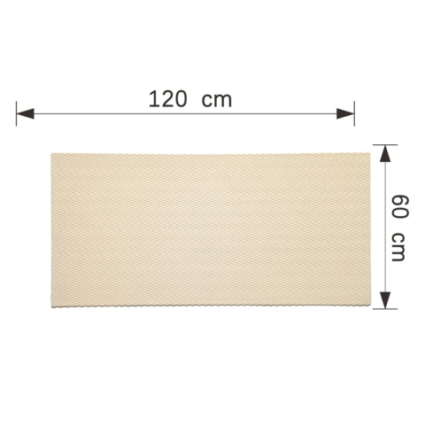Set 6 panouri decorative flexibile din praf de piatra D7334, ignifuge, strat ceramic UV, 1200x600x2 mm, Bej-galbui [2]