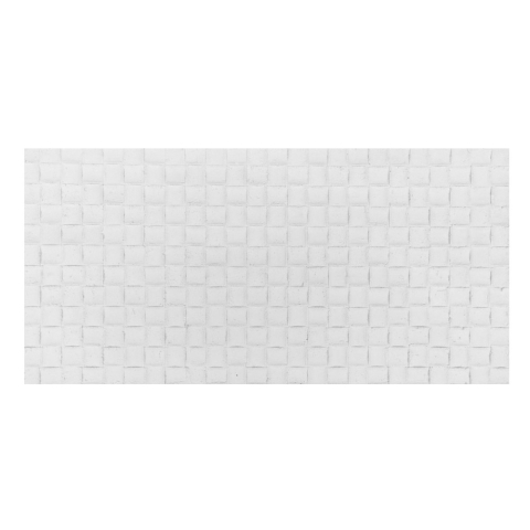 Set 9 panouri decorative flexibile din praf de piatra D7339, ignifuge, strat ceramic UV, 1200x600x2 mm, Alb [1]