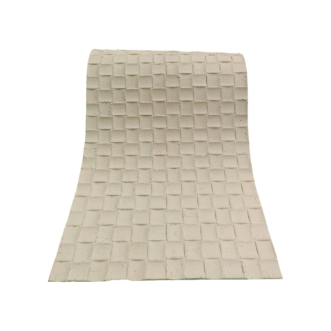 Set 9 panouri decorative flexibile din praf de piatra D7340, ignifuge, strat ceramic UV, 1200x600x2 mm, Bej-galbui [3]