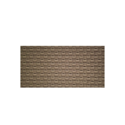 Set 9 panouri decorative flexibile din praf de piatra D7341, ignifuge, strat ceramic UV, 1200x600x2 mm, Maro deschis [1]