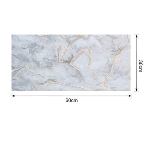 Set plăci decorative autoadezive D7106 Gri, 600 mm x 300 mm x 2.5mm, 6 buc., ~1.08 m² [5]