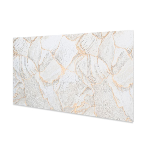 Set plăci decorative autoadezive D7113 Alb/Gri, 600 mm x 300 mm x 2.5mm, 6 buc., ~1.08 m² [2]