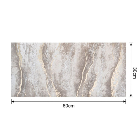 Set plăci decorative autoadezive D7128 Maro deschis, 600 mm x 300 mm x 2.5mm, 6 buc., ~1.08 m² [5]