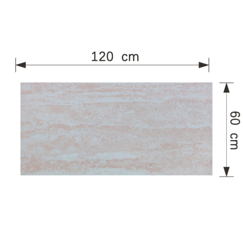 Set plăci decorative D7311 Bej Rozaliu, 120cm x 600 mm x 2mm, 16 buc., ~1.15 m² [2]