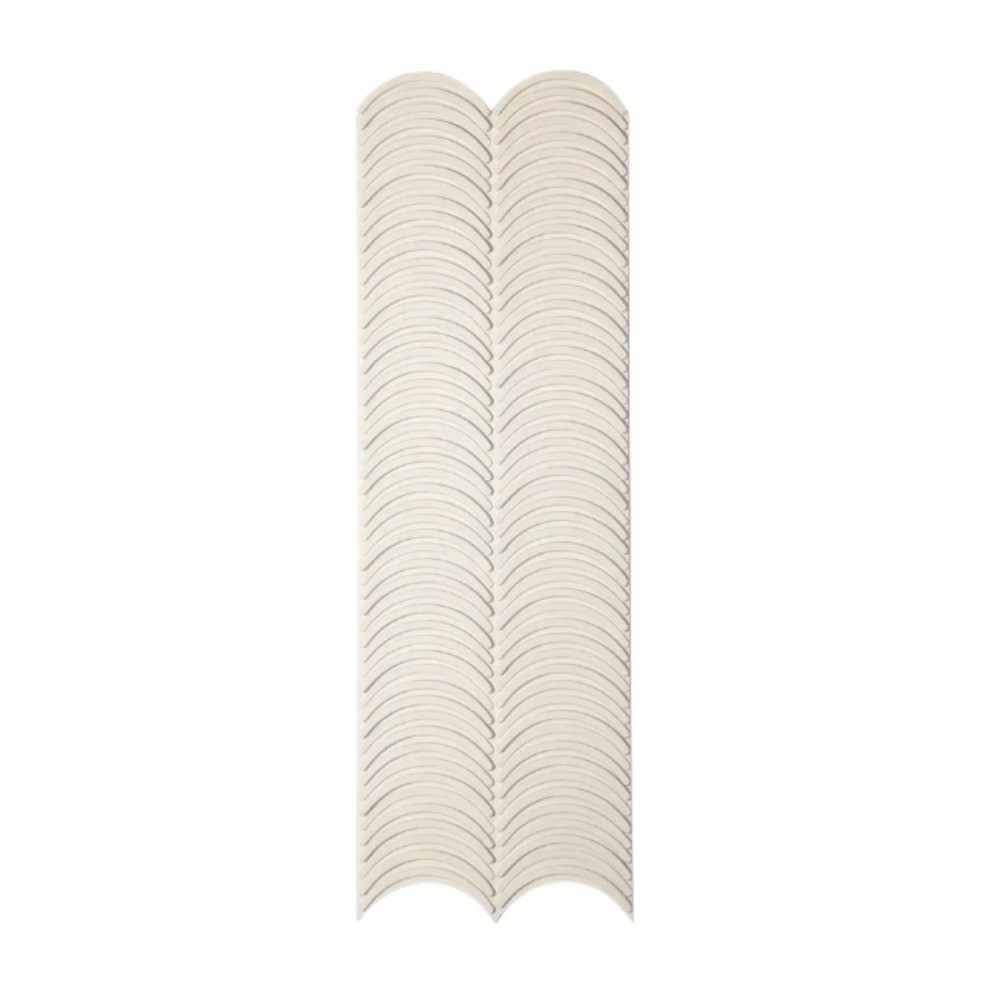 Panou Decorativ 3D Naimeed D7568 - Efect Piatră Ondulată - 1230 370 35mm - Bej Bej, 1230 x 370 x 35 mm, 35 mm, 1230 mm, 370 mm, PU, 0.45mp