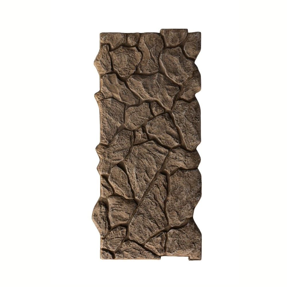 Panou Decorativ 3D Naimeed D7573 - Efect Piatră Naturală - 1210 580 40mm - Maro Maro, 1210 x 580 x 40 mm, 40 mm, 1210 mm, 580 mm, PU, 0.72mp