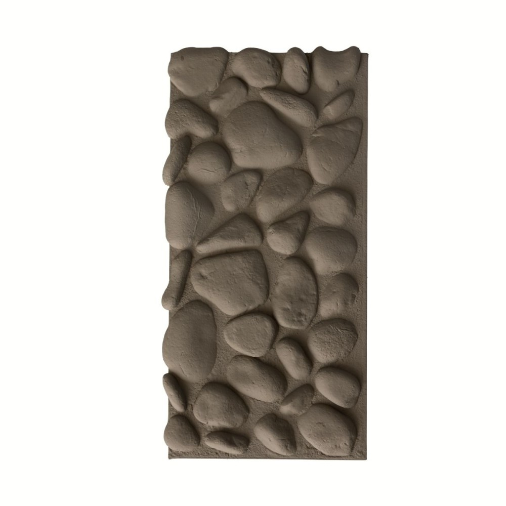 Panou Decorativ 3D Naimeed D7577 - Efect Piatra Naturala - 1200 600 57mm - Maro deschis Maro deschis, 1200 x 600 x 57 mm, 57 mm, 1200 mm, 600 mm, PU,
