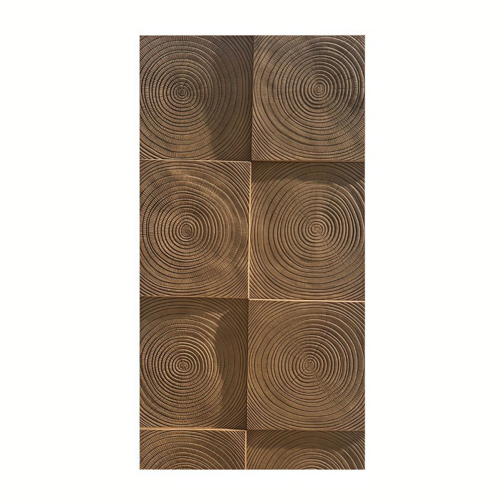 Panou Decorativ 3D Naimeed D7589 - Imitație Lemn - 1200 600 20mm - Maro Maro, 1200 x 600 x 20 mm, 20 mm, 1200 mm, 600 mm, PU, 0.72mp