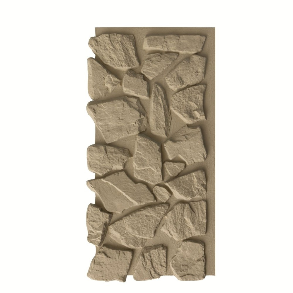 Panou Decorativ 3D Naimeed D7600 - Efect Piatră Naturală - 1200 600 60mm - Bej Bej, 1200 x 600 x 60 mm, 60 mm, 1200 mm, 600 mm, PU, 0.72mp