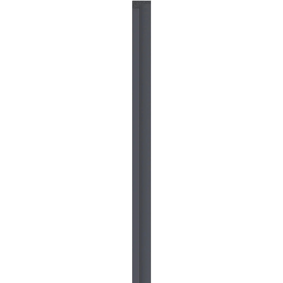 Profil Stanga lamelar interior VOX Linerio, decor Antracit - 2,67 mp cutie (36 bucati), 2650 28 12 mm, Polistiren Extrudat XPS Antracit, 2650 x 28 x