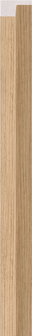 Profil Stanga lamelar interior VOX Linerio, decor Stejar Deschis - 1,34 mp cutie (12 bucati), 2650 42 21 mm, Polistiren Extrudat XPS Stejar Deschis,