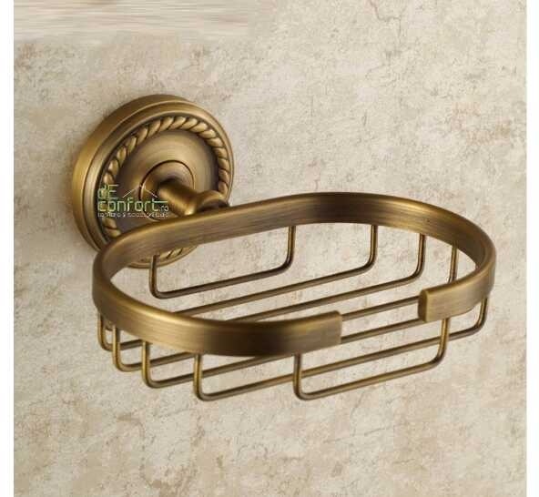 Accesorii baie bronz antichizat retro Verona 6 piese [2]