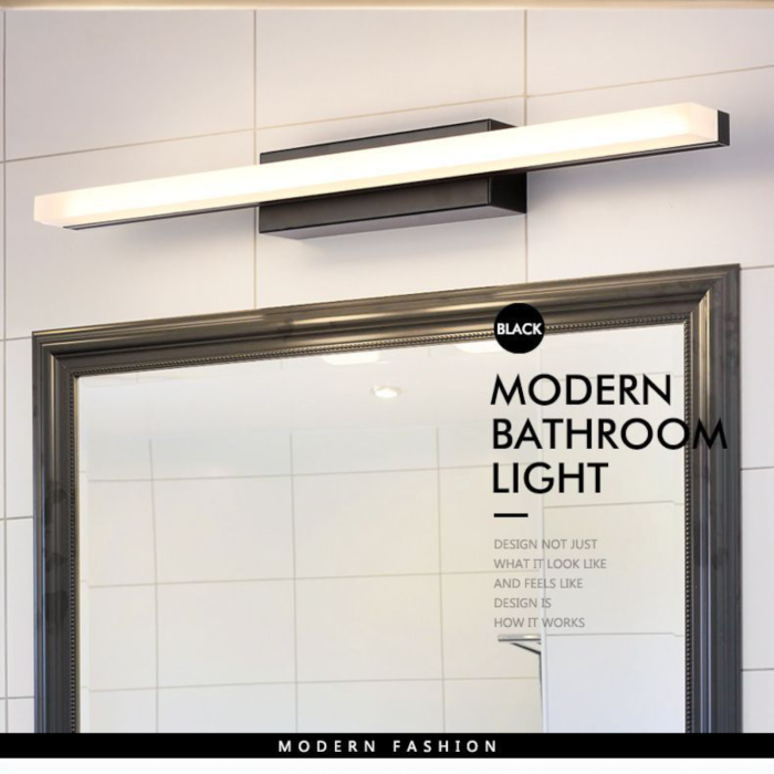 Aplica led liniara 60 cm negru - Como 12w lumina neutra [4]