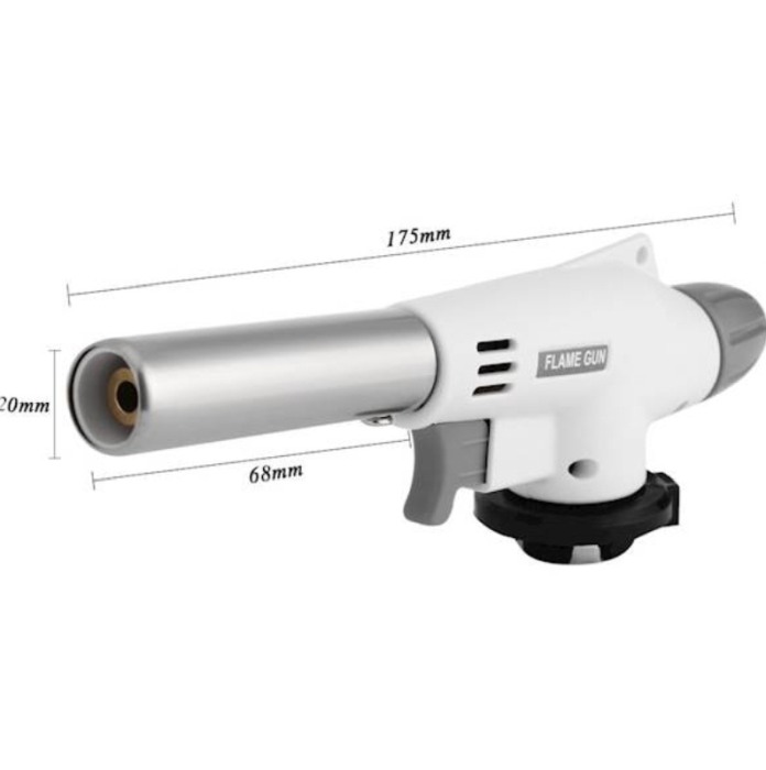 Arzator gaz portabil aprindere piezo FLAME [2]
