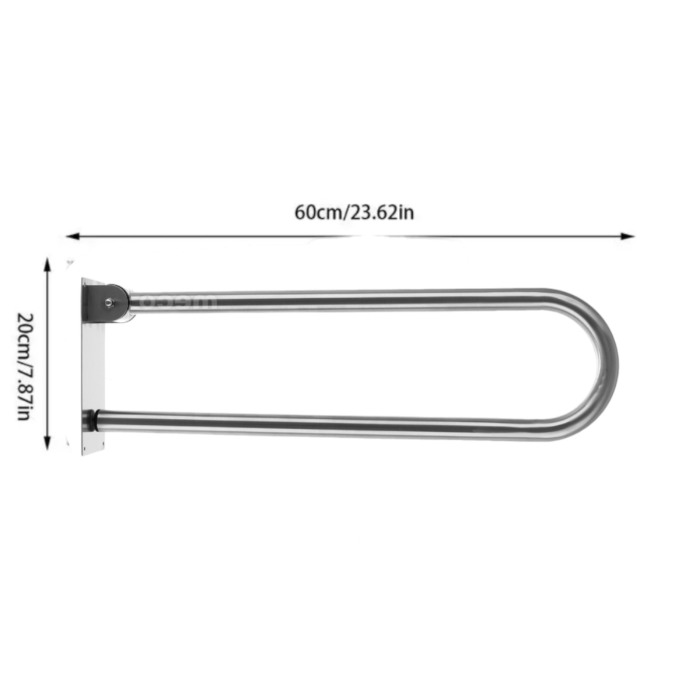 Bara rabatabila persoane dizabilitati inox metalica [4]