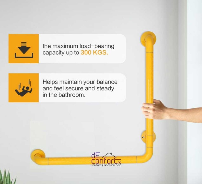 Bara sprijin persoane dizabilitati fixa, invels antibacterian Dikalan-L [2]