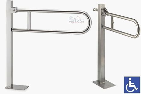 Bara sprijin persoane dizabilitati rabatabila prindere podea [2]