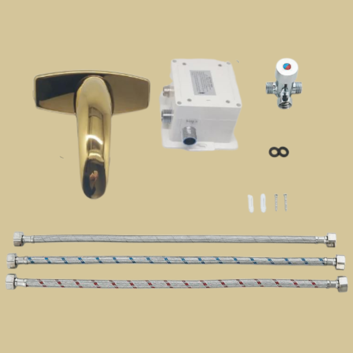 Baterie senzor lavoar aurie fara atingere Europe [3]