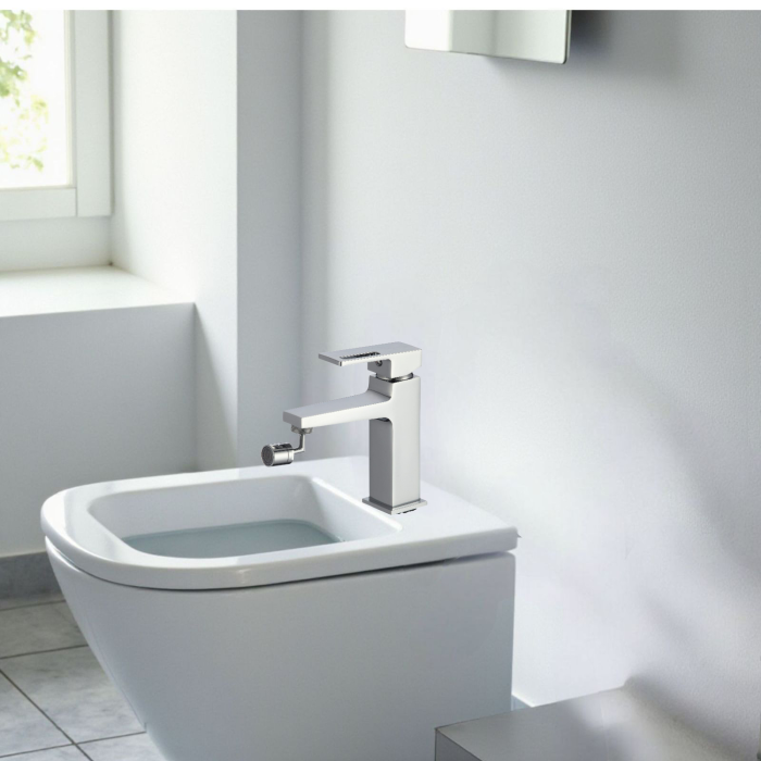 Baterie baie montare bideu cromata MILO [2]