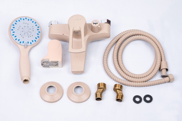 Baterie cada bej GRANIT dus inclus [3]