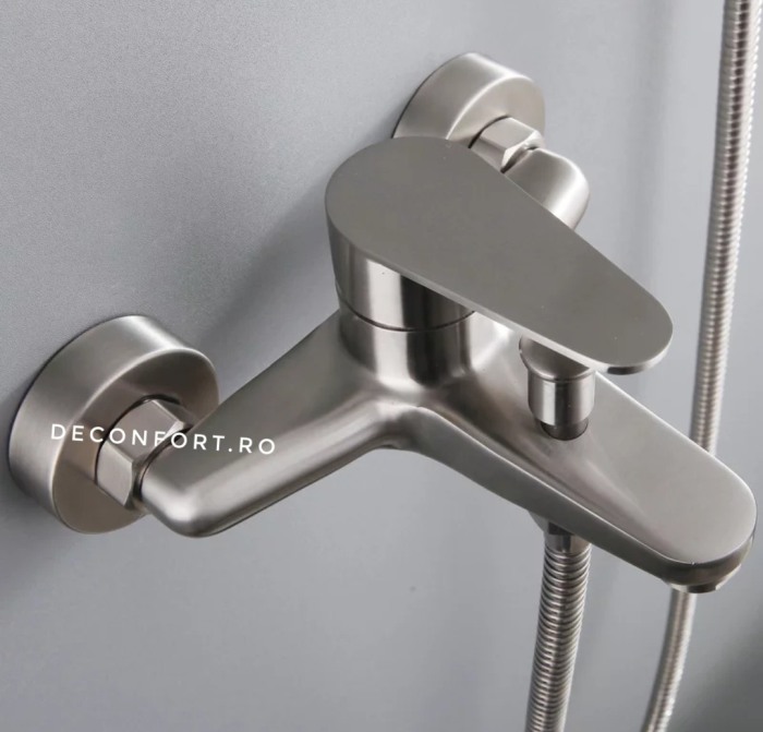 Baterie cada inox set dus inclus Starke Klep aspect crom satinat [3]