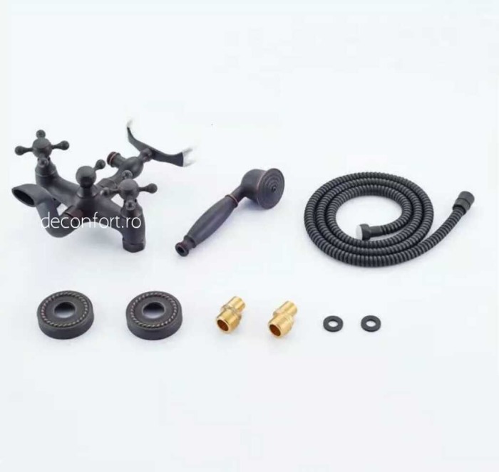 Baterie cada neagra tip telefon set dus inclus [4]