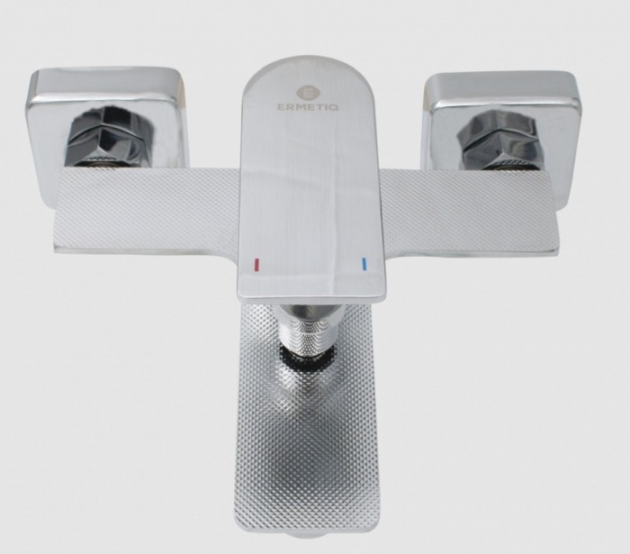 Baterie cada pipa fixa cromata set dus [2]