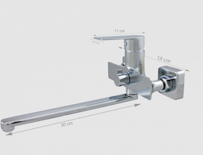 Baterie cada pipa lunga Ermetiq dus inclus [3]