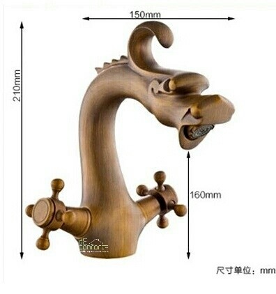 Baterie chiuveta antichizata Yola Dragon [5]