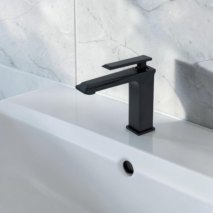 Baterie lavoar baie inaltime medie neagra KASA [2]