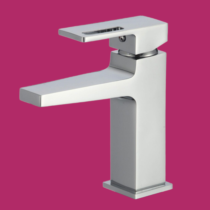 Baterie lavoar cromata inaltime medie MILO [3]