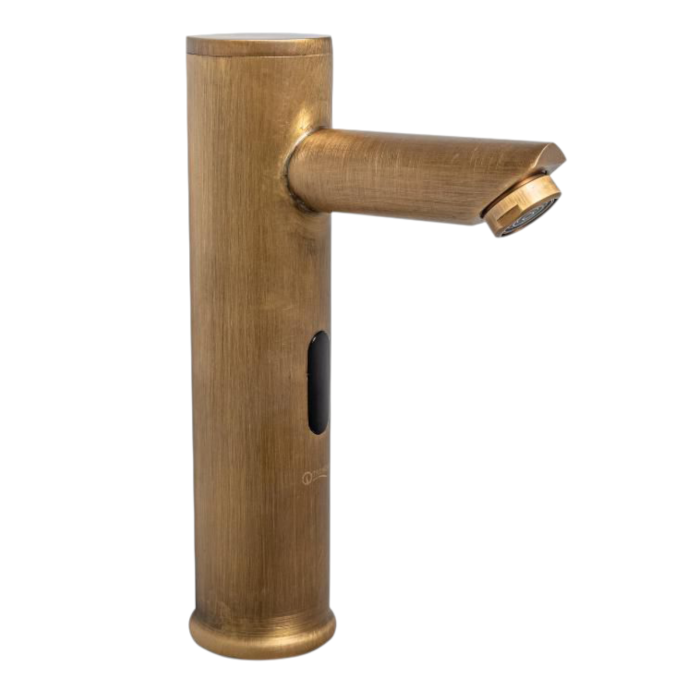 Baterie lavoar cu senzor pentru baie bronz antichizat [1]