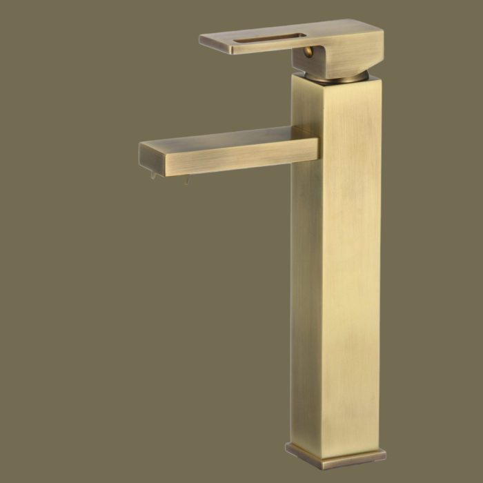 Baterie lavoar inalta antichizata vintage montare blat MILO [2]