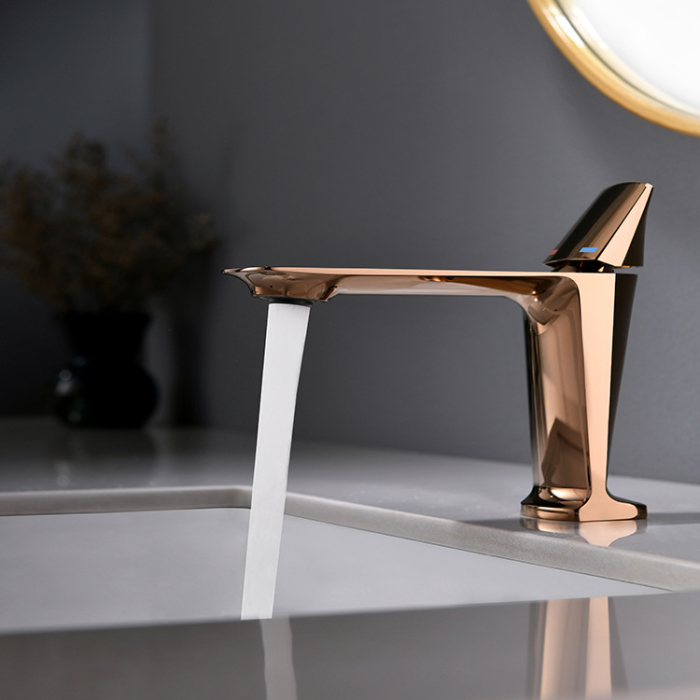 Baterie lavoar inaltime medie alama - Rose Gold [6]