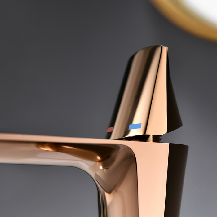 Baterie lavoar inaltime medie alama - Rose Gold [5]