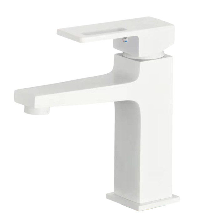 Baterie lavoar inaltime medie alba MILO [1]