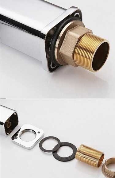 Baterie lavoar montare blat Depto cromat lucios [5]