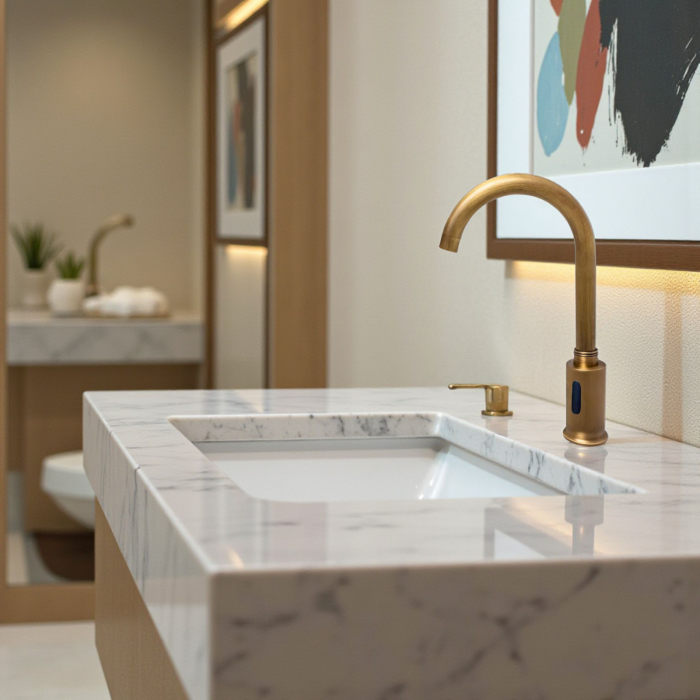 Baterie senzor functionare automata pentru lavoar HighFlow antichizata [2]