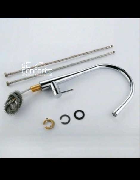 Baterie lebada dus extractibil crom periat mat - Viborg [4]