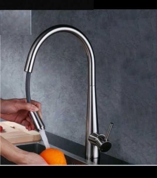 Baterie lebada dus extractibil crom periat mat - Viborg [3]