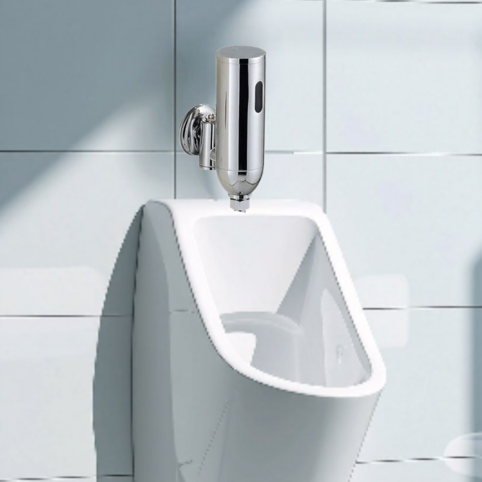 Baterie pisoar cu senzor automata profesionala crom lucios [2]